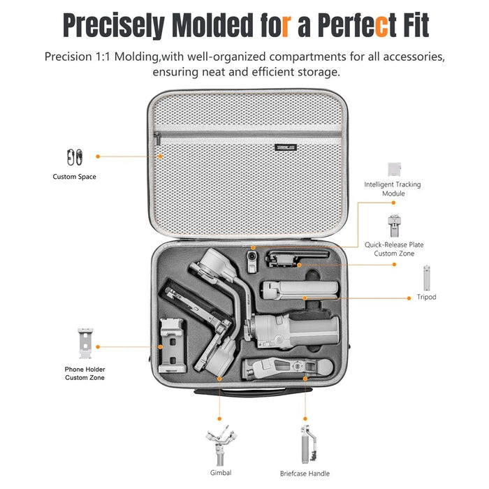 STARTRC 12160021 For DJI RS 4 Mini Stabilizer Handheld Storage Bag Carrying Case with Shoulder - 3