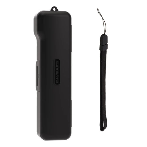 SUNNYLIFE OP3-K981 For DJI Osmo Pocket 3 Protective Case Filters Storage Box with Hand Strap - Black - 1