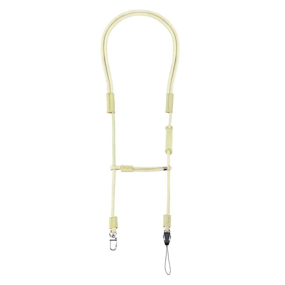 STARTRC For DJI Osmo Pocket 3 Sports Camera Double Ended Lanyard 66 - 136cm Adjustable Neck Strap - Yellow - 1