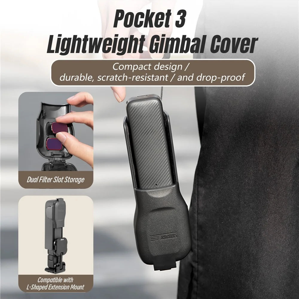 STARTRC 12150095 Short Version V2 For DJI Osmo Pocket 3 Protective Case Plastic Cover - 2