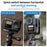 STARTRC 1157482 For DJI Osmo Action 5 Pro  /  4  /  3 L Shape Quick Release Mount Bracket Vertical Horizontal Shooting Adapter - 6