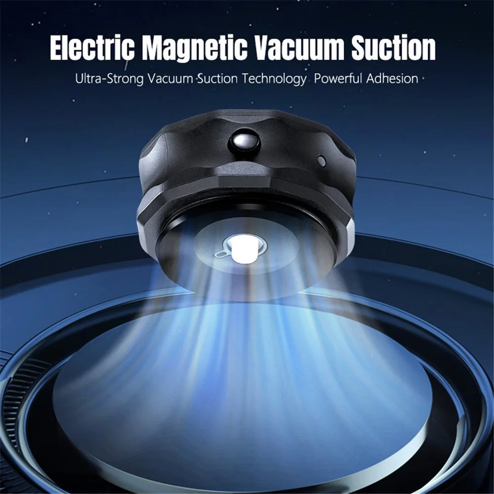 STARTRC 12180048 Universal Electric Magnetic Vacuum Suction Cup Mount Adapter for Action Cameras  /  Phones - 5