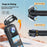 For Insta360 X5 Lens Protector Action Camera Snap-On Glass Cover 9H Hardness Anti Fog / Waterproof / Scratch Resistant - 6