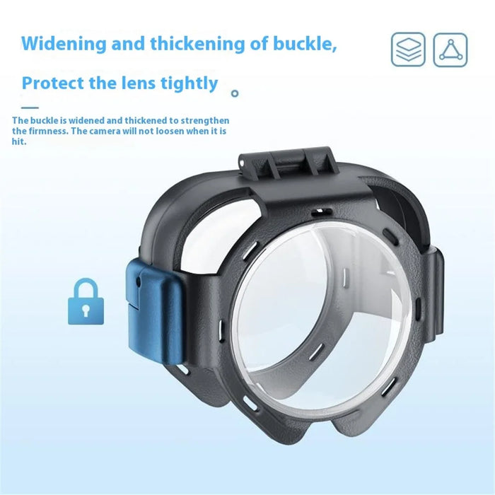 For Insta360 X5 Lens Protector Action Camera Snap-On Glass Cover 9H Hardness Anti Fog / Waterproof / Scratch Resistant - 7