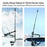 LANPARTE PMH-TS Invisible Selfie Stick Third Person View Extension Monopod Action Cameras Suction Cup Bracket - 4