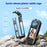 For Insta360 X5 Panoramic Action Camera Magnetic Quick Release Plastic Protective Frame - 2