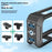 For Insta360 X5 Panoramic Action Camera Magnetic Quick Release Plastic Protective Frame - 4