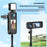 For Insta360 X5 Panoramic Action Camera Magnetic Quick Release Plastic Protective Frame - 5