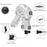 For Insta360 X5 Action Camera Invisible Diving Case 60M Underwater Hard PC Waterproof Housing - 7