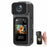 S80 Thumb Camera 2.7K Ultra HD 180 Degree Rotatable Lens 1.47 Inch Screen WiFi Mini Action Camera - Black - 1