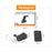 SUNNYLIFE MJ950 Action Camera 360 Degree Magnetic Backpack Clip Foldable Mount Bracket - 7