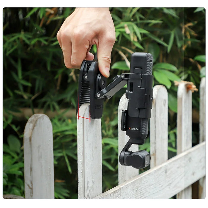 SUNNYLIFE MJ951 For DJI Osmo Pocket 3 Camera Rotatable Magnetic Backpack Clip Alligator Clamp - 4