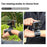 FLW070 360 Degree Rotation Camera Holder Wrist Palm Strap Mount for Skydiving / Cycling - 6