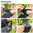 FLW070 360 Degree Rotation Camera Holder Wrist Palm Strap Mount for Skydiving / Cycling - 7