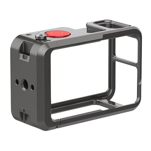 FLW042 For DJI Action 5 Pro / 4 / 3 Camera Cage Aluminum Alloy Multi-Interface Expansion Frame - 1