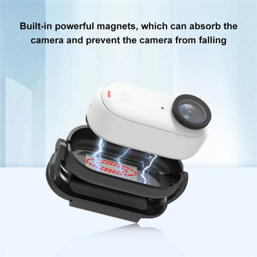 PULUZ PU869B For Insta360 GO 3 / 3S Thumb Camera Magnetic Protective Frame Anti-Shake Cap Clip - 2