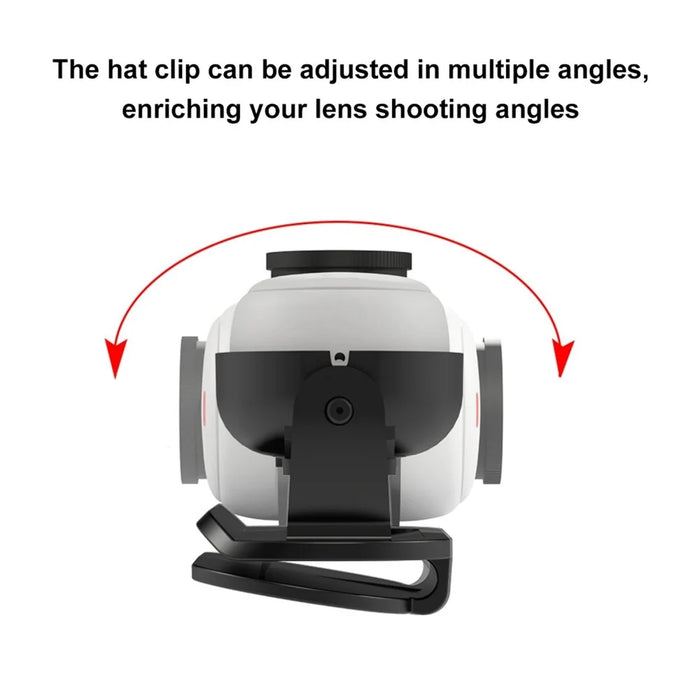 PULUZ PU869B For Insta360 GO 3 / 3S Thumb Camera Magnetic Protective Frame Anti-Shake Cap Clip - 5