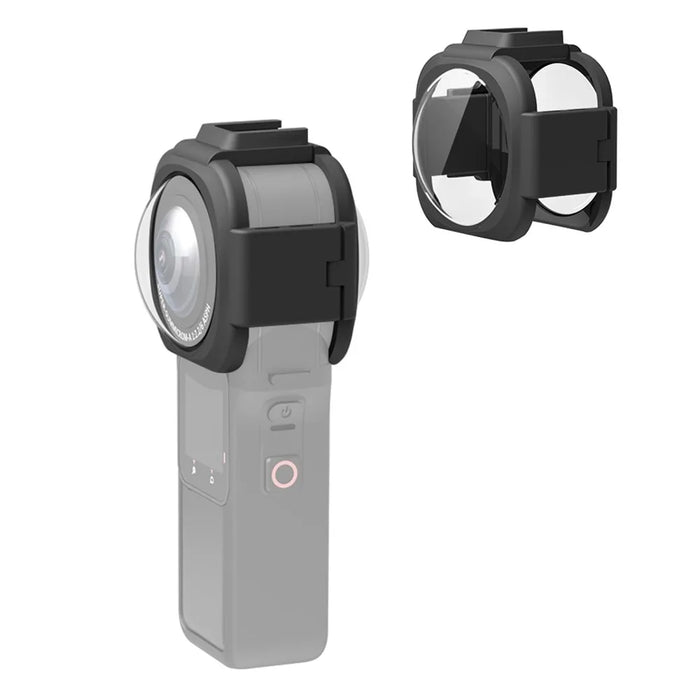PULUZ PU599B For Insta360 ONE RS 1-Inch 360 Edition Lens Protector High Transparency Shockproof PC Lens Cover - 1