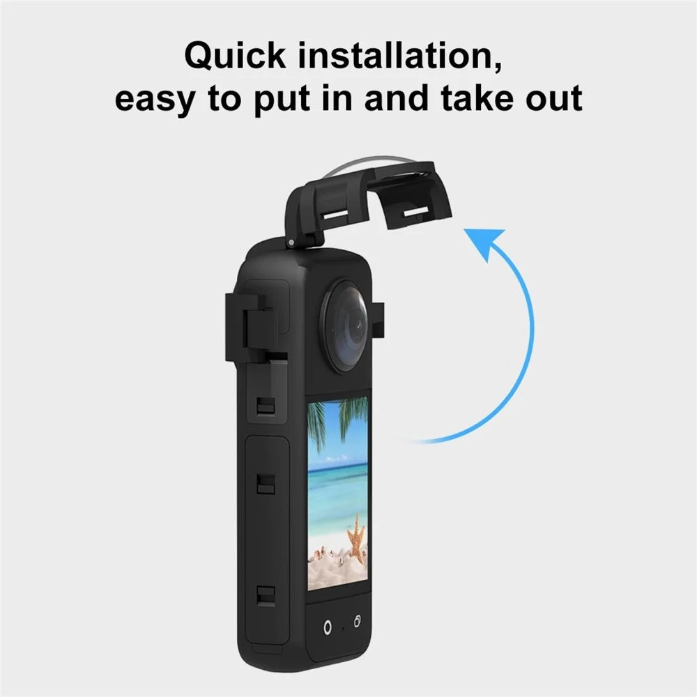 PULUZ PU811 For Insta360 X3 Lens Protector High Transparency Scratch Resistant PC Lens Cover - 3