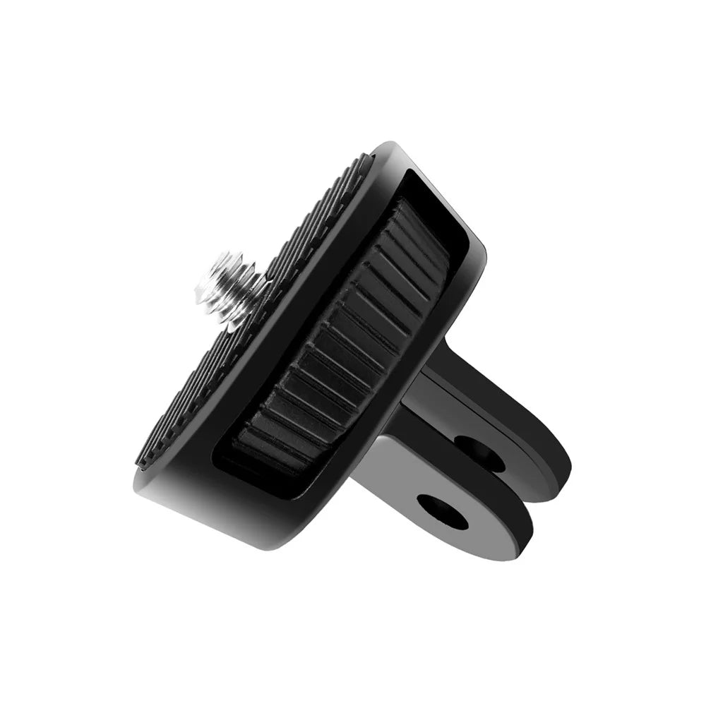 PULUZ PU704B For GoPro / Insta360 Action Camera 1 / 4 Inch Screw ABS Mount Adapter - 2
