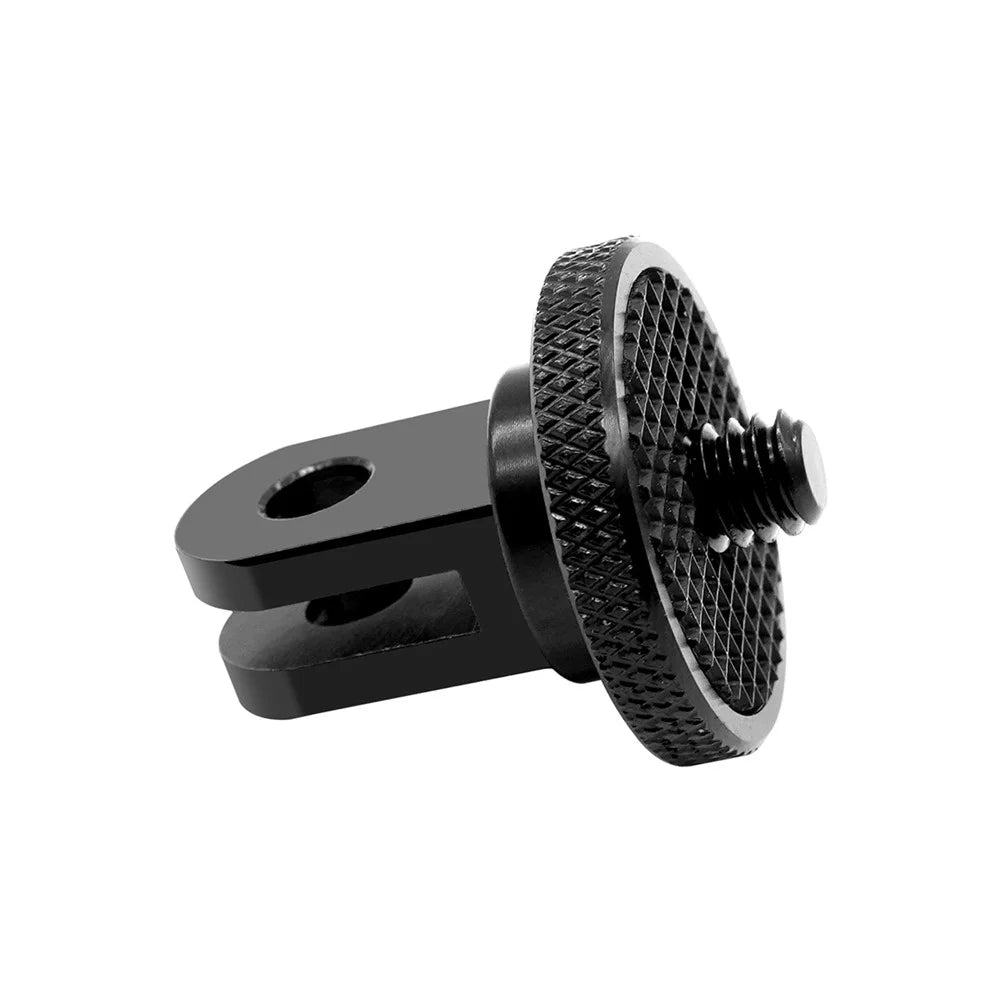 PULUZ PU705B For GoPro / Insta360 Action Camera Adapter 1 / 4 Inch Thread Aluminum Alloy Mount - 2