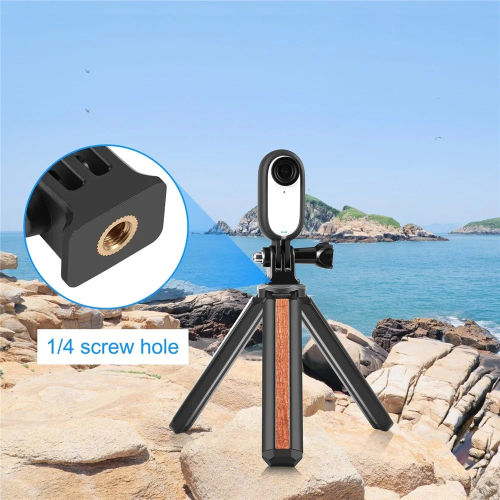 PULUZ PU880B For Insta360 GO 3 / 3S Protective Frame with 1 / 4 Screw Hole Adapter Expansion Accessory - 5