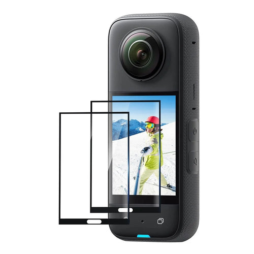 PULUZ PU822T For Insta360 X3 2Pcs High Definition Screen Protector Anti Scratch Anti Fingerprint Film - 1