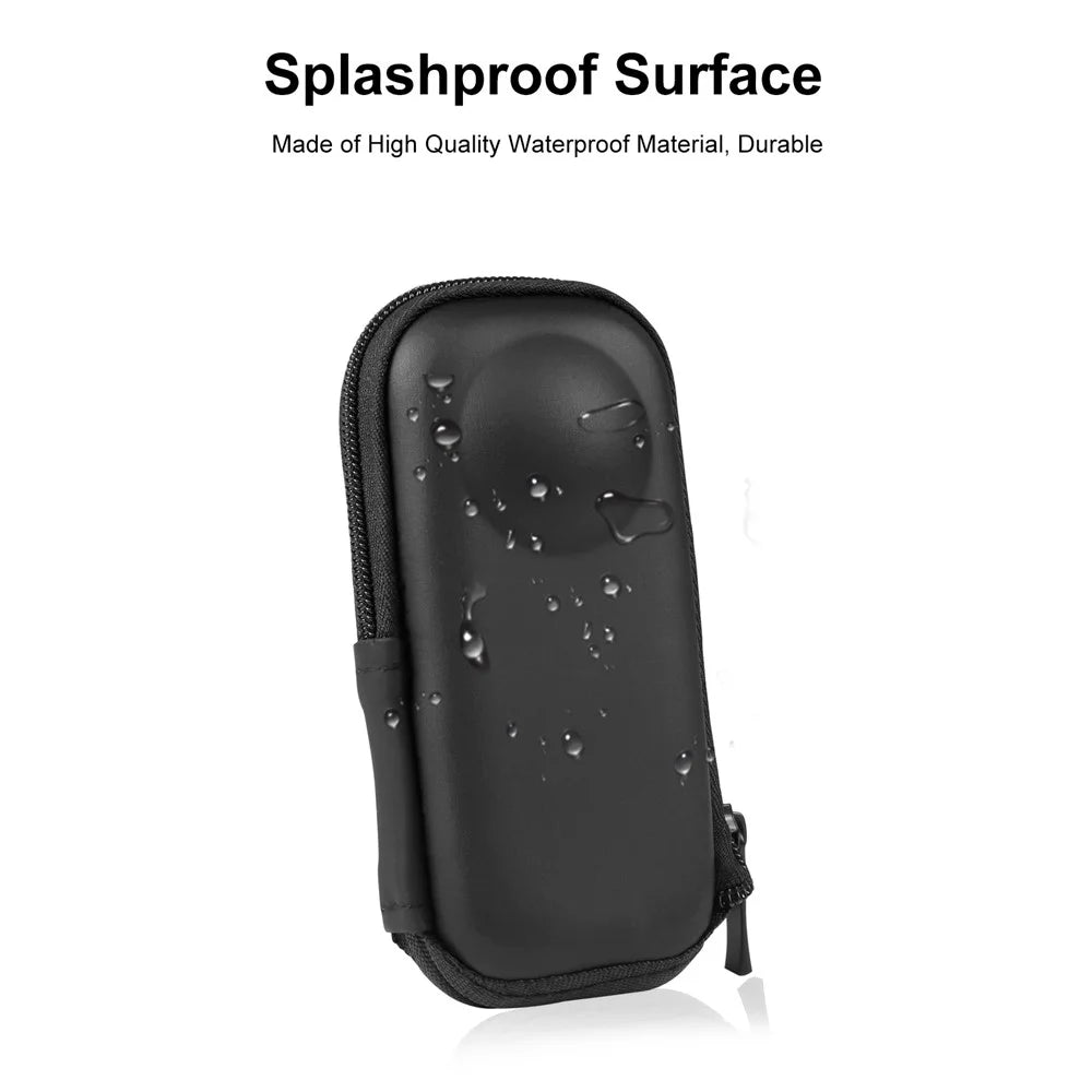 PULUZ PU821B For Insta360 X3 / X4 Air / ONE X2 Camera Storage Case Waterproof PU Leather Protective Bag - 3