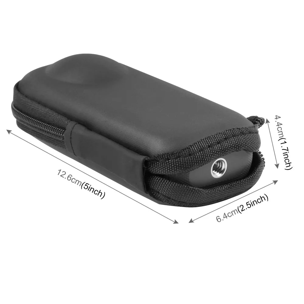 PULUZ PU821B For Insta360 X3 / X4 Air / ONE X2 Camera Storage Case Waterproof PU Leather Protective Bag - 7