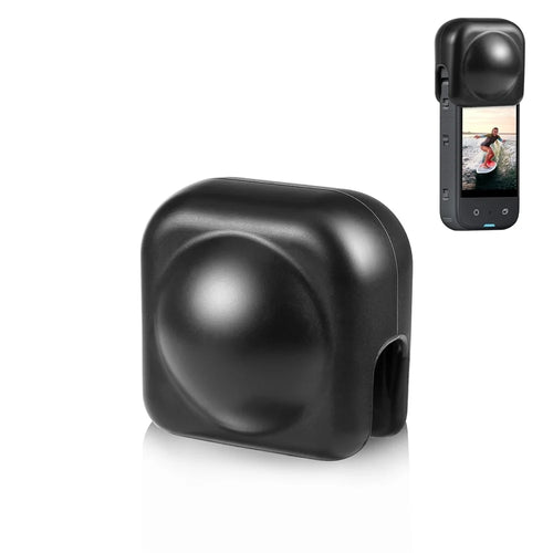 PULUZ PU812B For Insta360 X3 Panoramic Camera Lens Cap Scratch Resistant Lens Protective Cover - 1