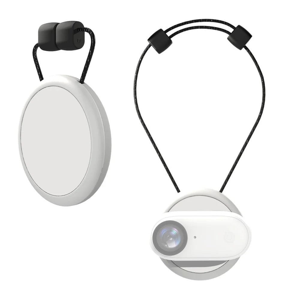 PULUZ PU889W For Insta360 GO 3 Thumb Camera Magnetic Lanyard Hands-Free Shooting Neck Mount - 1