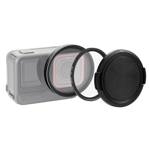 PULUZ PU969B For Insta360 Ace Pro Action Camera Lens Filter Ring Adapter with UV Filter + Lens Cap - 1