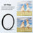 PULUZ PU969B For Insta360 Ace Pro Action Camera Lens Filter Ring Adapter with UV Filter + Lens Cap - 4