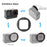 PULUZ PU969B For Insta360 Ace Pro Action Camera Lens Filter Ring Adapter with UV Filter + Lens Cap - 5