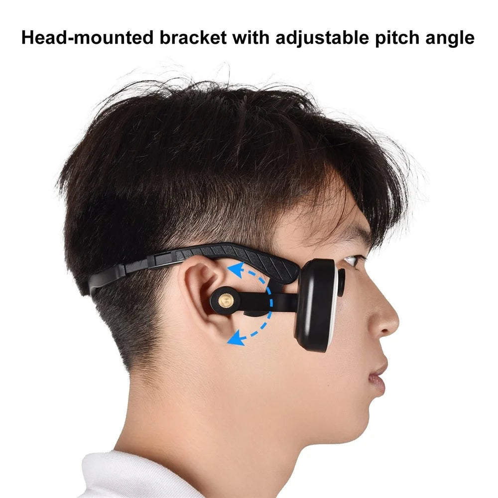 PULUZ PU974B For Insta360 Go 3 Thumb Camera Magnetic POV Holder Head Mount Extension Head Belt - 3