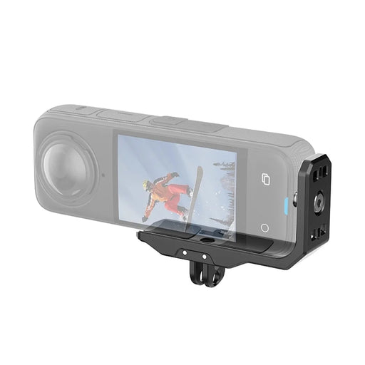 PULUZ PU982B For Insta360 X4 Quick Release L Shape Bracket 1 / 4 Screw GoPro Compatible Mount - 1