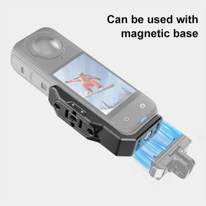 PULUZ PU982B For Insta360 X4 Quick Release L Shape Bracket 1 / 4 Screw GoPro Compatible Mount - 6