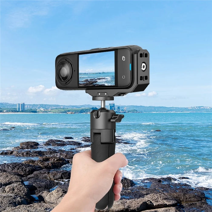 PULUZ PU982B For Insta360 X4 Quick Release L Shape Bracket 1 / 4 Screw GoPro Compatible Mount - 7