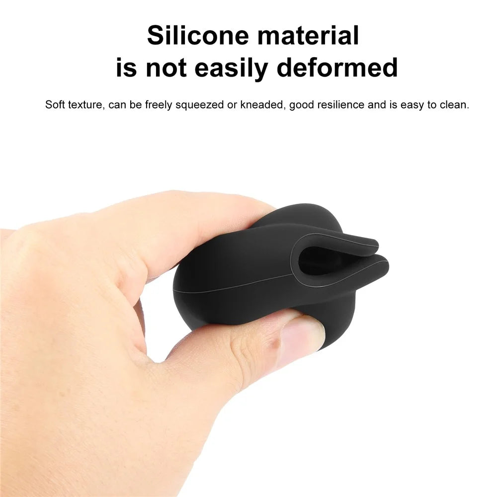 PULUZ PU980B For Insta360 X4 Camera Silicone Lens Protector Cap Dustproof Anti-Scratch Lens Cover - 5