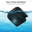 PULUZ PU980B For Insta360 X4 Camera Silicone Lens Protector Cap Dustproof Anti-Scratch Lens Cover - 7