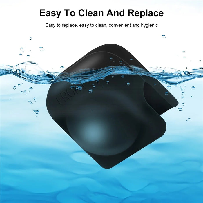 PULUZ PU980B For Insta360 X4 Camera Silicone Lens Protector Cap Dustproof Anti-Scratch Lens Cover - 7