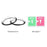 PULUZ PU988T 2Pcs For Insta360 X4  Lens Guards Rotatable Optical Hardened Glass Lens Protector - 7