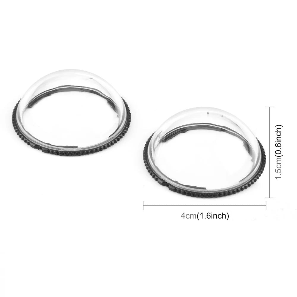 PULUZ PU989T 2Pcs For Insta360 X4 Lens Protector Rotatable PC Protective Cover Lens Guards - 6