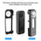 PULUZ PU990B For Insta360 X4 Metal Protective Case Frame Cage with Lens Protector Cooling Design - 5
