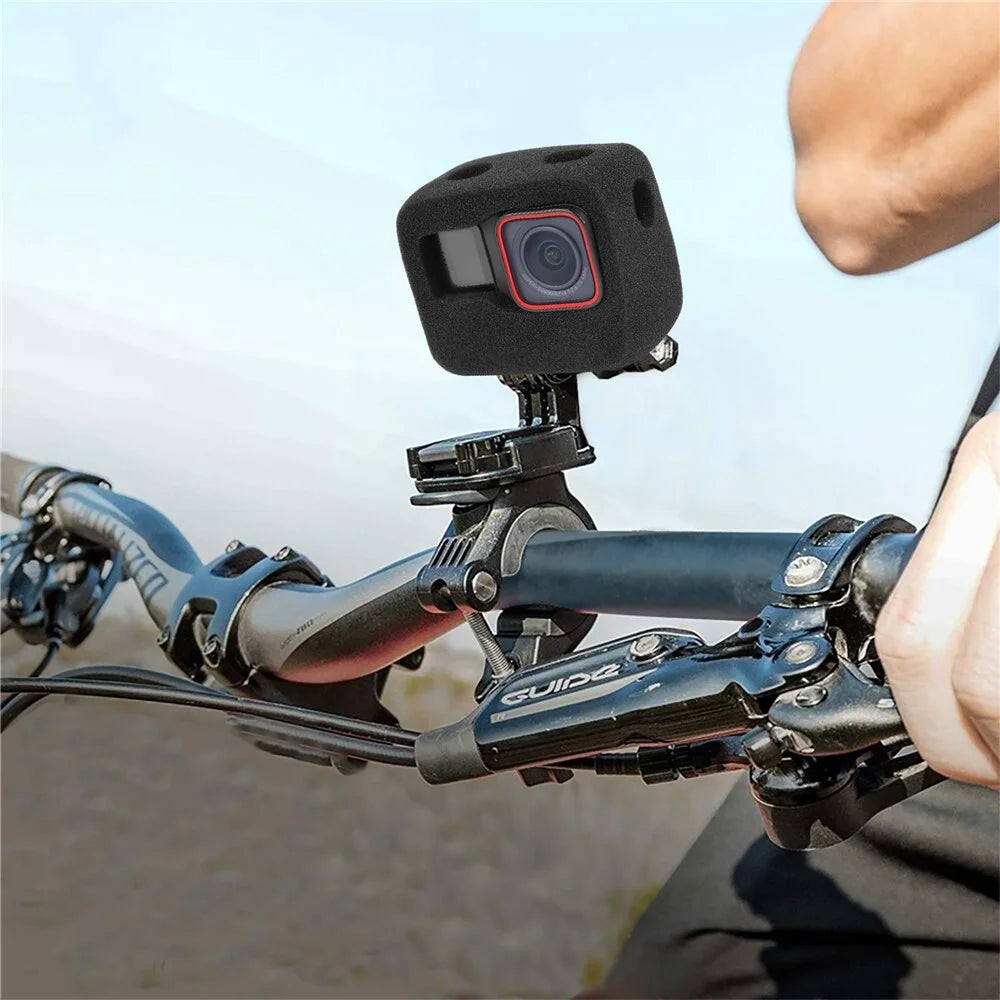 PULUZ PU986B For Insta360 Ace / Ace Pro Windslayer Cover Wind Muff High Density Foam Housing Frame Case - 7
