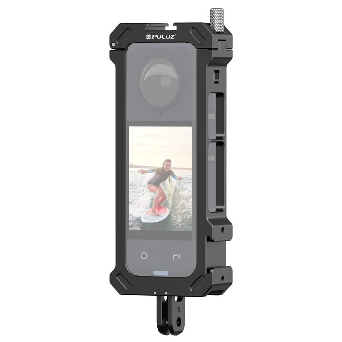 PULUZ PU941B For Insta360 X4 Action Camera Cage Aluminum Alloy Expansion Protective Frame - 1