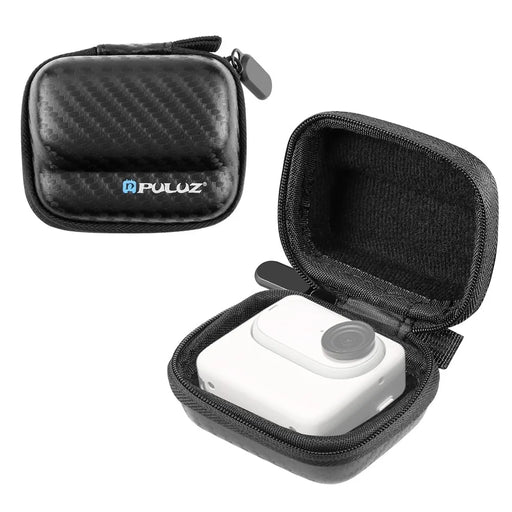 PULUZ PU944B For Insta360 GO 3 / GO 3S Case Carbon Fiber EVA Portable Storage Bag - 1