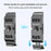 PULUZ PU738B For Insta360 Ace Pro 2 Aluminum Alloy Battery Side Cover Magnetic Quick Release Vertical Lid - 5