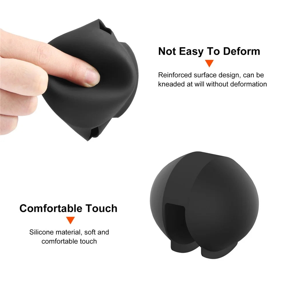 PULUZ PKT48B For Insta360 X5 Invisible Diving Case 60m Underwater Waterproof Housing with Silicone Lens Cover - 3