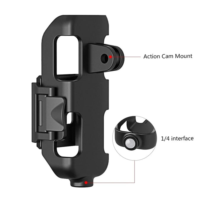 PULUZ PU380 For DJI Osmo Pocket / Pocket 2 Camera Protective Frame Bracket Wearable Accessory Adapter Mount - 3